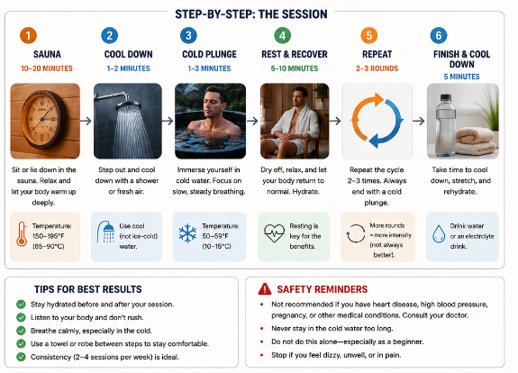 How to Do Sauna and Cold Water Immersion: A Beginner’s Guide to Contrast Therapy