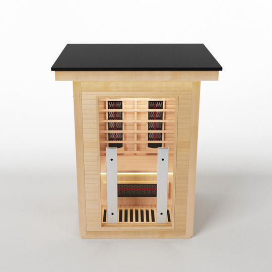 Hylivesaunas 1 People Outdoor Infrared Sauna - COURTYARD 1