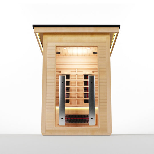 Hylivesaunas 1 People Outdoor Infrared Sauna - COURTYARD 1