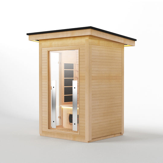 Hylivesaunas 1 People Outdoor Infrared Sauna - COURTYARD 1