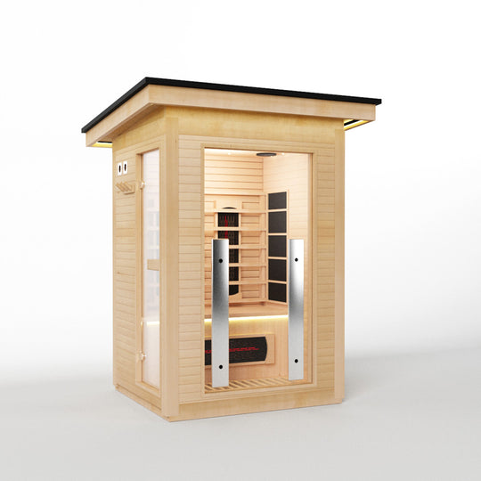 Hylivesaunas 1 People Outdoor Infrared Sauna - COURTYARD 1