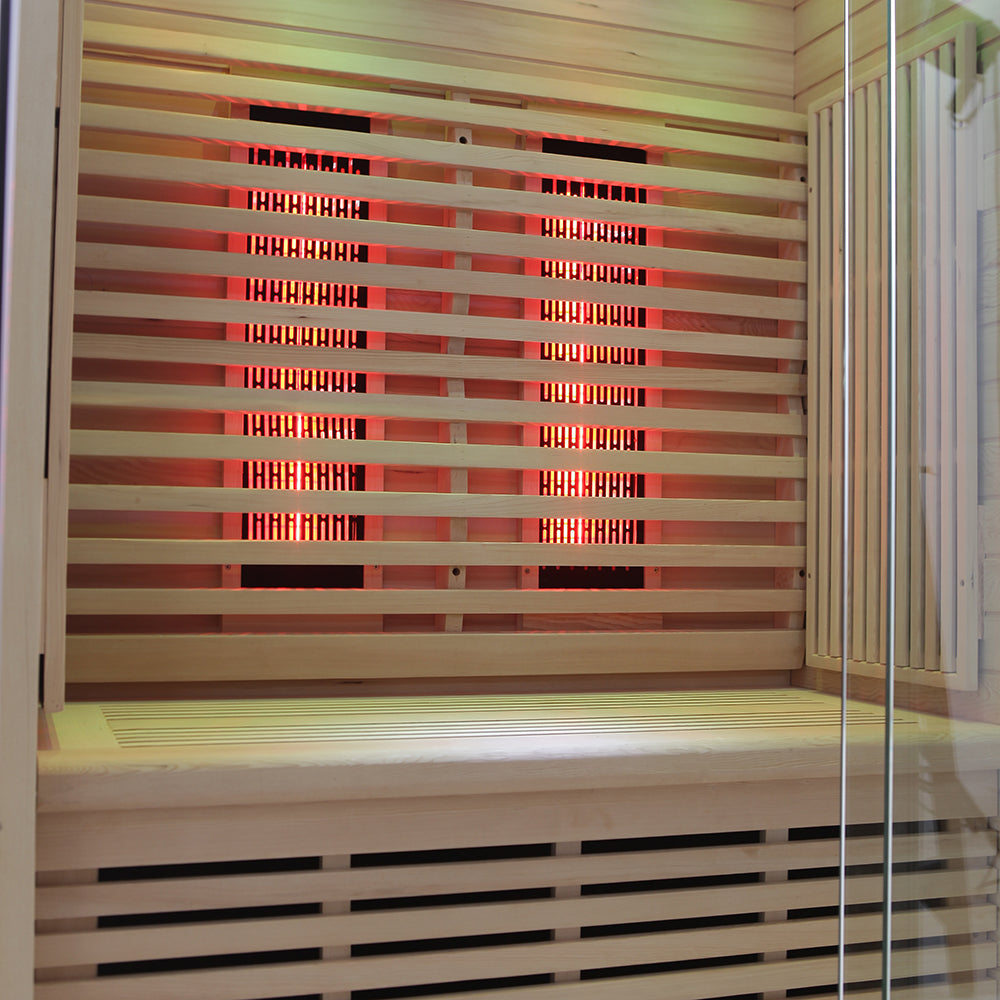 Hylivesaunas 120V/2 People Indoor Full Spectrum Infrared Sauna - Infrared 2