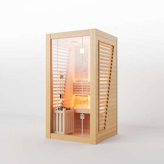 Hylivesaunas Luxury Traditional Steam Sauna Room - Steam 1