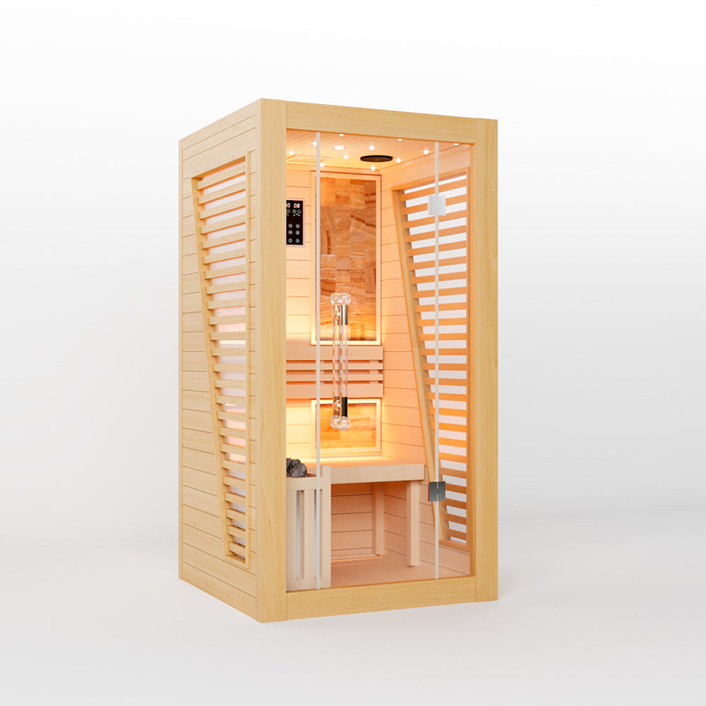 Hylivesaunas Luxury Traditional Steam Sauna Room - Steam 1