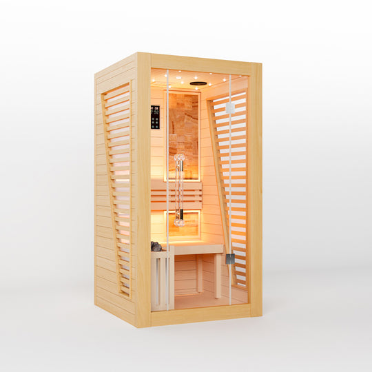 Hylivesaunas Luxury Traditional Steam Sauna Room - Steam 1