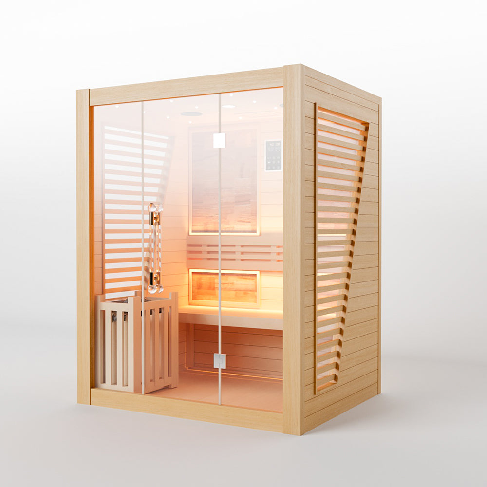 Hylivesaunas Luxury Traditional Steam Sauna Room - Steam 2  (Delivery in 4-5 Weeks)