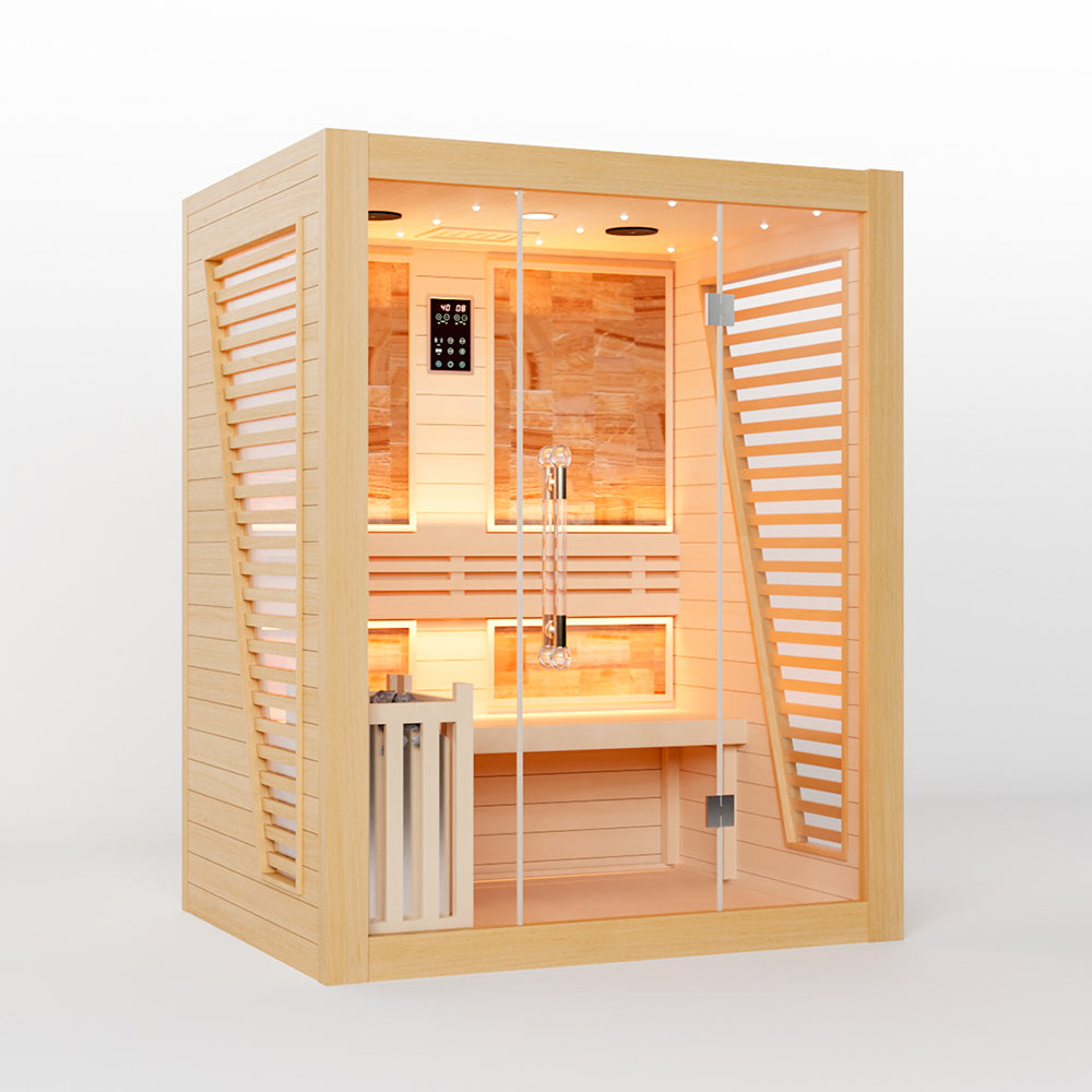 Hylivesaunas Luxury Traditional Steam Sauna Room - Steam 2  (Delivery in 4-5 Weeks)