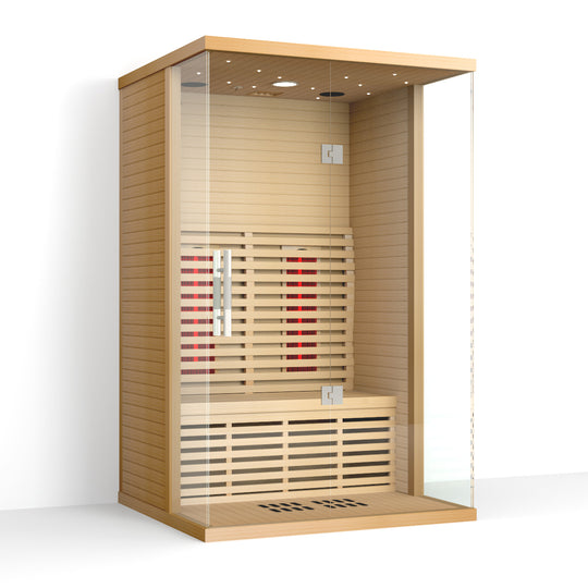 Hylivesaunas 120V/2 People Indoor Full Spectrum Infrared Sauna - Infrared 2
