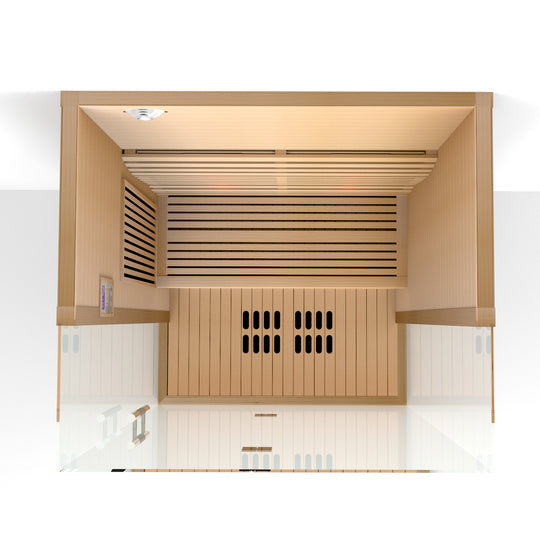 Hylivesaunas 120V/2 People Indoor Full Spectrum Infrared Sauna - Infrared 2