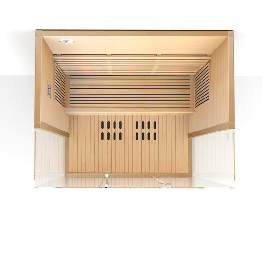 Hylivesaunas 3 People Indoor Full Spectrum Infrared Sauna - Infrared 3