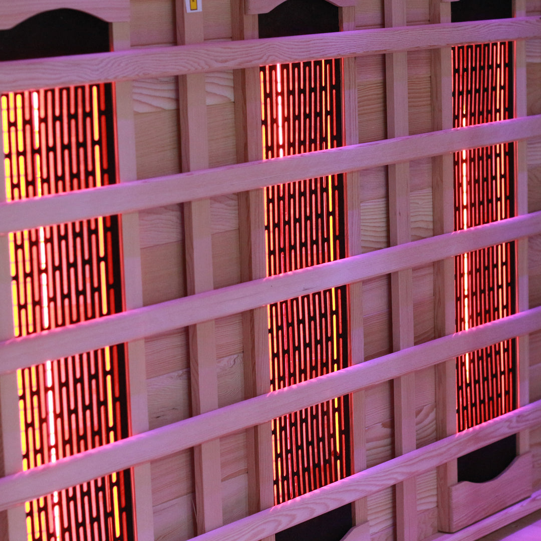 Hylivesaunas Luxury Indoor Hybrid Sauna Room - FAMILY 4