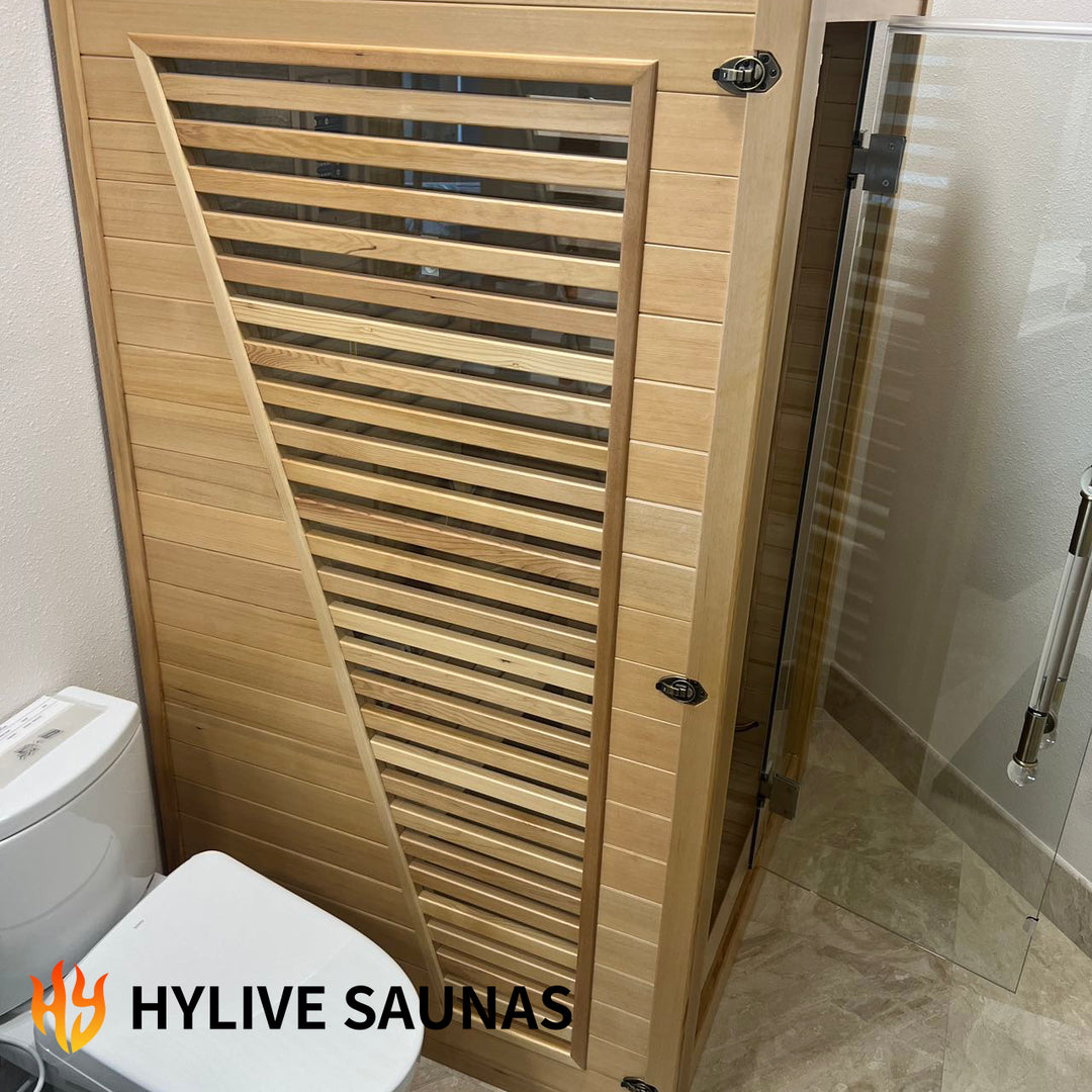 Hylivesaunas Luxury Traditional Steam Sauna Room - Steam 4