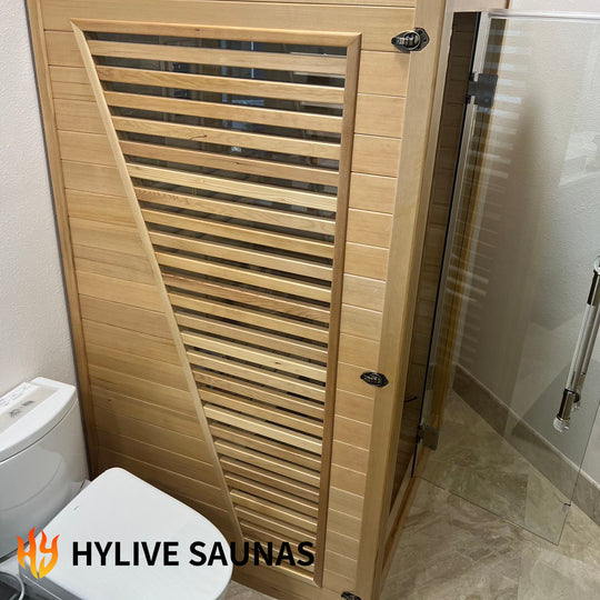 Hylivesaunas Luxury Traditional Steam Sauna Room - Steam 4