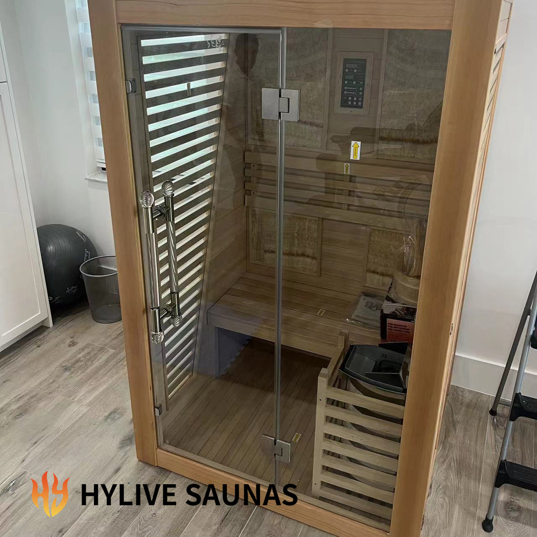 Hylivesaunas Luxury Traditional Steam Sauna Room - Steam 4
