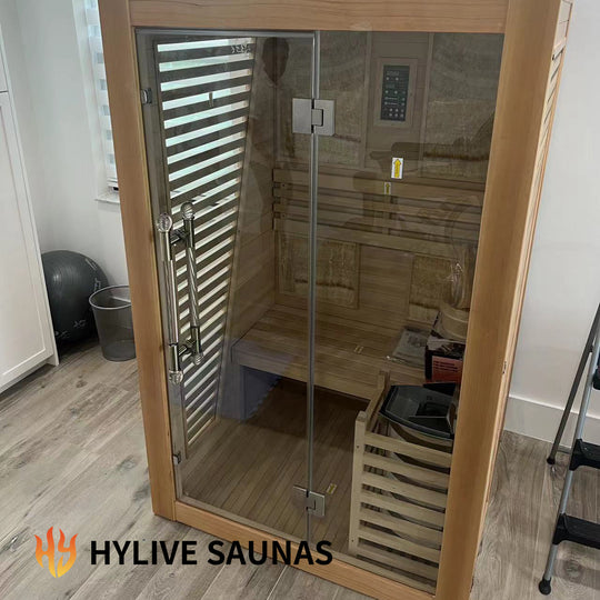 Hylivesaunas Luxury Traditional Steam Sauna Room - Steam 4