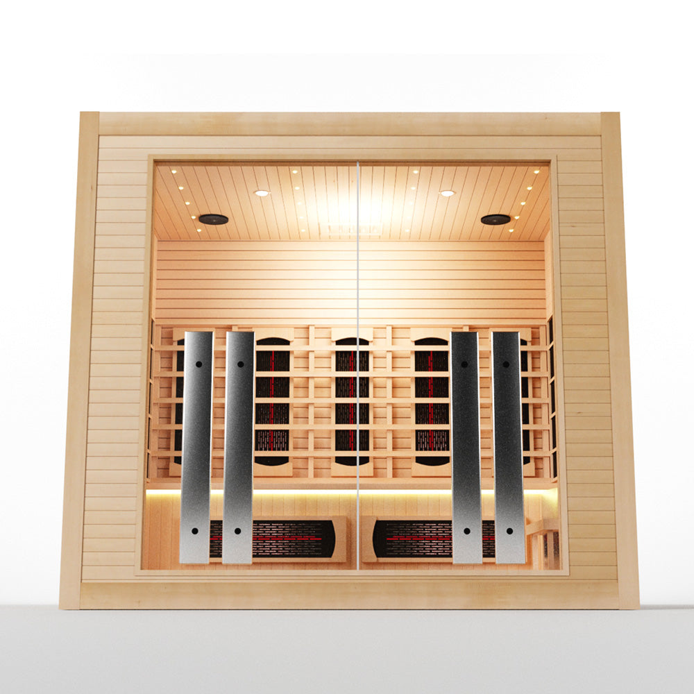 Hylivesaunas Luxury Indoor Hybrid Sauna Room - FAMILY 4