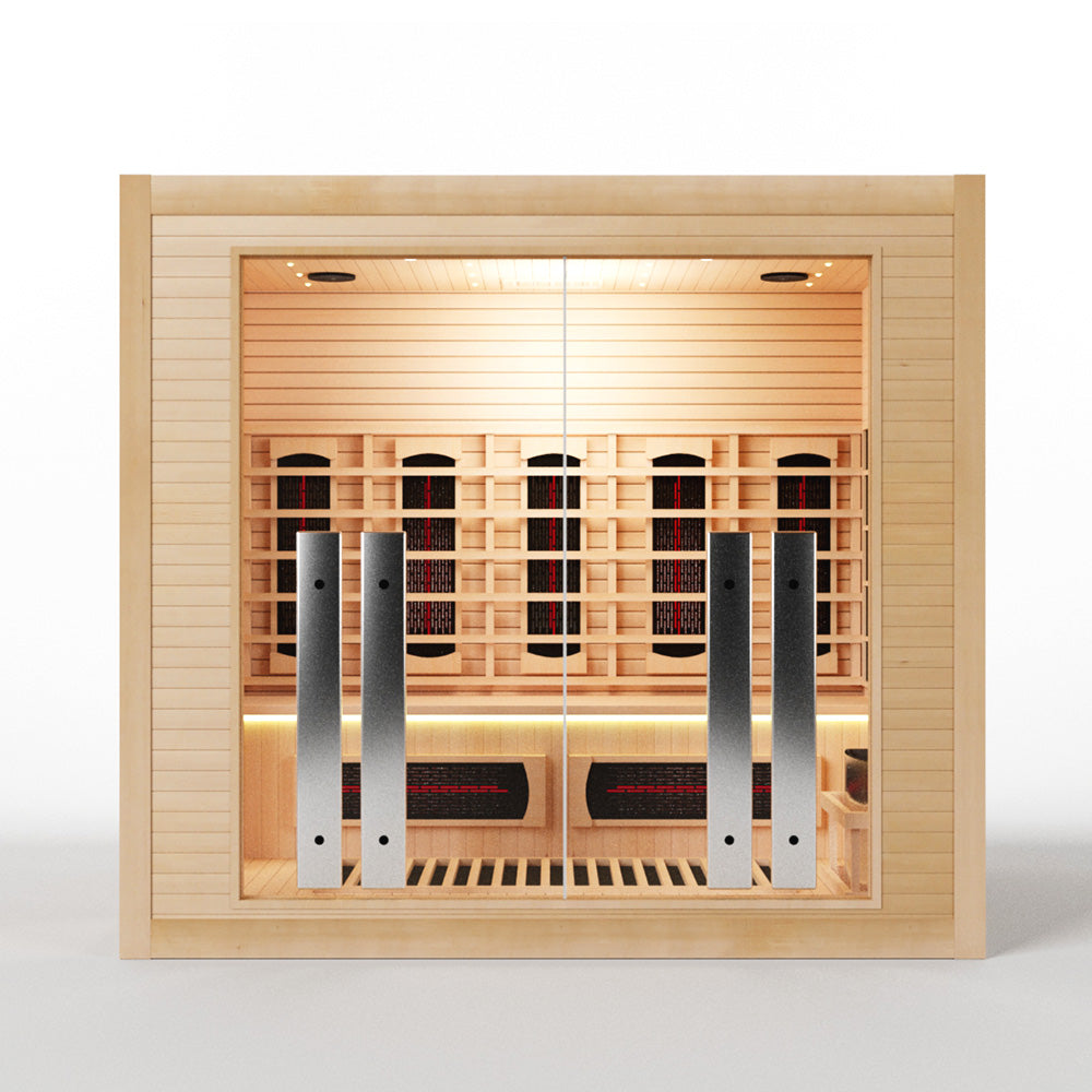 Hylivesaunas Luxury Indoor Hybrid Sauna Room - FAMILY 4